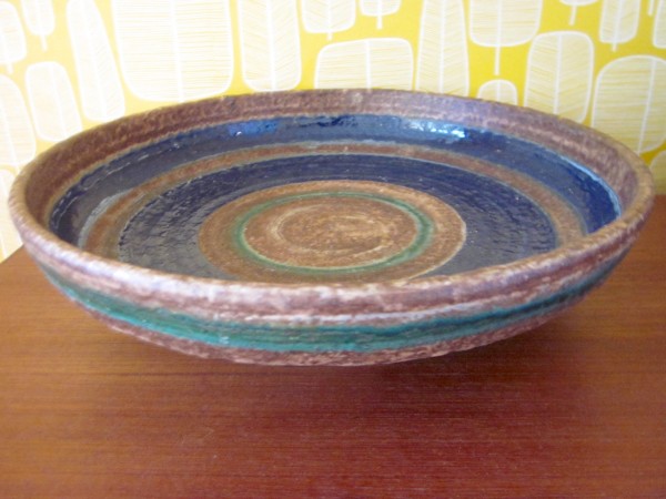 Karlsruher Majolika fruit bowl - Fridegart Glatzle