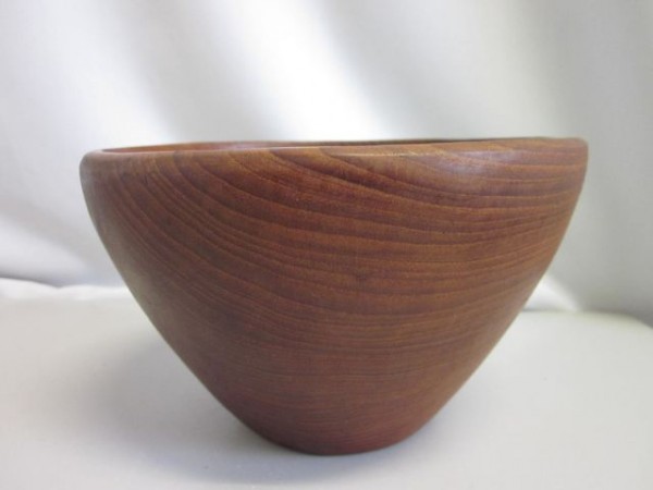 Tall teak bowl - Denmark 60s