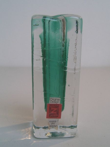 Blockvase Schott Zwiesel - um 1970